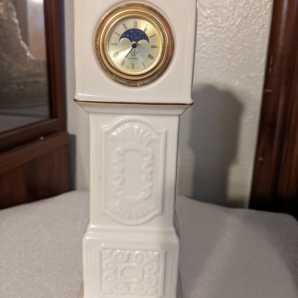 Lenox  porcelain grandfather clock